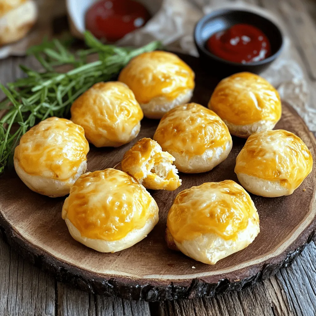 Um die besten Käsegefüllten Fleischbrot-Bissen zu machen, brauchst du frische und einfache Zutaten. Du benötigst 500g gemischtes Hackfleisch, 100g geriebenen Cheddar-Käse, 50g Frischkäse, eine kleine Zwiebel, zwei Knoblauchzehen, ein Ei, 100g Paniermehl, einen Teelöffel Senf, einen Teelöffel Worcestershire-Sauce sowie Salz und Pfeffer. Frische Petersilie ist toll für die Garnitur.