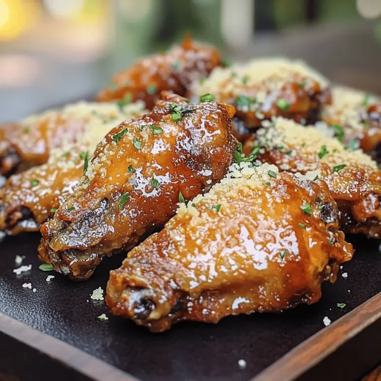 Um Hot Truffle Garlic Parm Wings zuzubereiten, brauchst du frische Zutaten. Du benötigst 1 kg Hähnchenflügel, 4 Esslöffel Olivenöl, 5 große Knoblauchzehen, 2 Teelöffel Trüffelöl und 60 g frisch geriebenen Parmesan. Außerdem kommen 1 Teelöffel Paprikapulver, 1 Teelöffel Cayennepfeffer, 1 Teelöffel Salz und 1/2 Teelöffel schwarzen Pfeffer dazu. Frischer Schnittlauch dient später zur Garnierung.