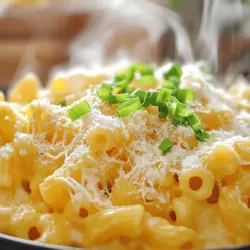 Um Instant Pot Mac & Cheese zuzubereiten, brauchst du einige einfache Zutaten. Du benötigst 2 Tassen Hörnchennudeln, 4 Tassen Wasser, 1 Teelöffel Salz und 1 Esslöffel Butter. Außerdem brauchst du 2 Tassen scharfen Cheddarkäse, 1 Tasse Frischkäse, 1 Teelöffel Knoblauchpulver, 1 Teelöffel Zwiebelpulver, 1/2 Teelöffel schwarzen Pfeffer, 1/2 Teelöffel Paprika und 1/4 Tasse geriebenen Parmesan. Optional sind frische Frühlingszwiebeln zum Garnieren.