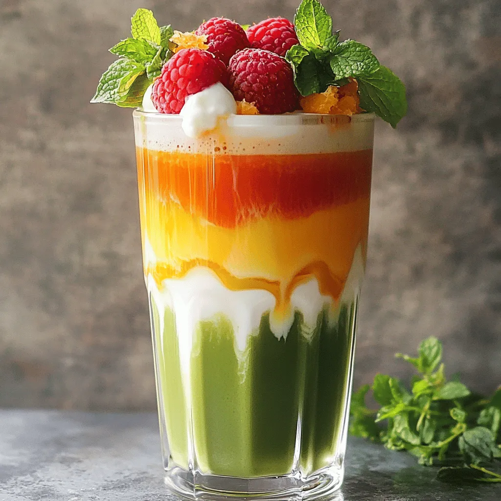 Um einen köstlichen Strawberry Matcha Latte zuzubereiten, brauchst du frische Erdbeeren, Milch und Matcha-Pulver. Die Zutaten sind einfach und leicht zu finden. Du benötigst: