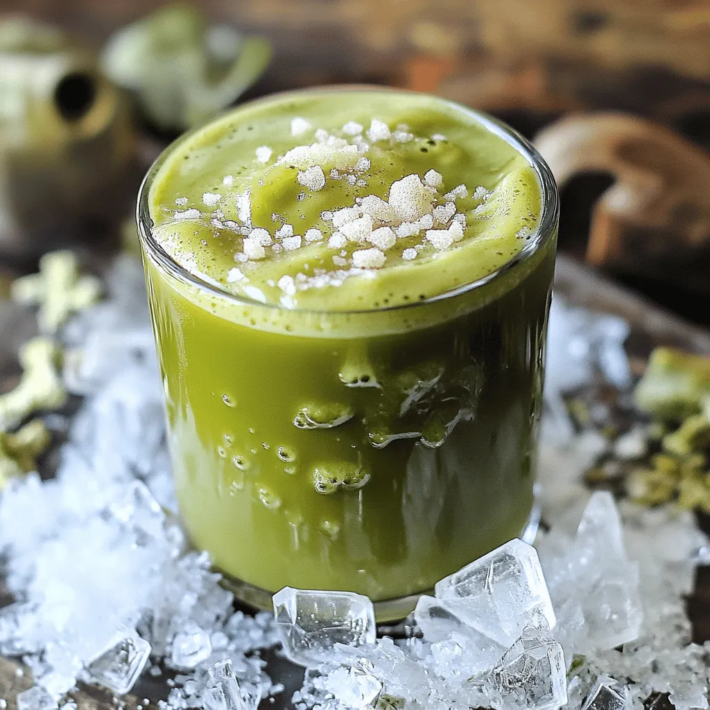 Um einen Eisgekühlten Braunen Zucker Matcha Latte zuzubereiten, benötige ich einige einfache Zutaten. Die wichtigsten sind Matcha-Pulver, brauner Zucker, Milch oder Pflanzenmilch und Eiswürfel. Ich empfehle, frisches Matcha-Pulver zu verwenden. Es gibt viele einfache Matcha Rezepte, aber dieses hier ist besonders lecker und erfrischend.