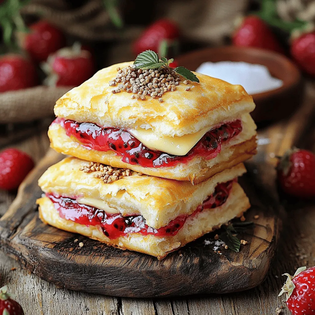 Frittierte Erdbeer-Käsekuchen-Sandwiches sind eine süße und leckere Snack-Idee. Sie verbinden den cremigen Geschmack von Käsekuchen mit dem frischen Aroma von Erdbeeren. Diese Sandwich-Desserts sind einfach zuzubereiten und bringen Freude auf den Tisch. Sie bestehen aus zwei Scheiben Brot, gefüllt mit einer Mischung aus Frischkäse, Puderzucker und Erdbeeren. Dann werden sie in einer knusprigen Panade frittiert.