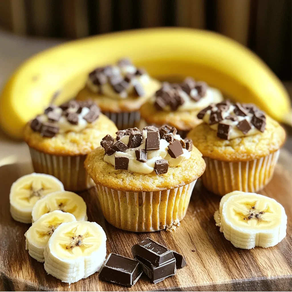 Um die besten Mini Banana Muffins zu machen, brauchst du frische Zutaten. Die wichtigsten Zutaten sind reife Bananen, Butter und Zucker. Reife Bananen sind süßer. Das macht die Muffins lecker. Butter gibt den Muffins einen reichhaltigen Geschmack. Brauner Zucker sorgt für eine schöne Karamellnote.