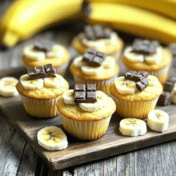 Um die besten Mini Banana Muffins zu machen, brauchst du frische Zutaten. Die wichtigsten Zutaten sind reife Bananen, Butter und Zucker. Reife Bananen sind süßer. Das macht die Muffins lecker. Butter gibt den Muffins einen reichhaltigen Geschmack. Brauner Zucker sorgt für eine schöne Karamellnote.