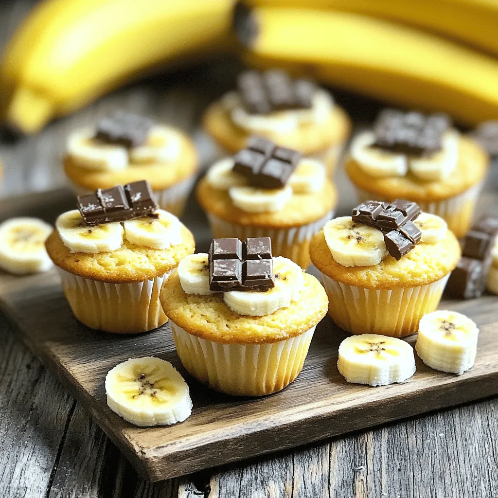 Um die besten Mini Banana Muffins zu machen, brauchst du frische Zutaten. Die wichtigsten Zutaten sind reife Bananen, Butter und Zucker. Reife Bananen sind süßer. Das macht die Muffins lecker. Butter gibt den Muffins einen reichhaltigen Geschmack. Brauner Zucker sorgt für eine schöne Karamellnote.
