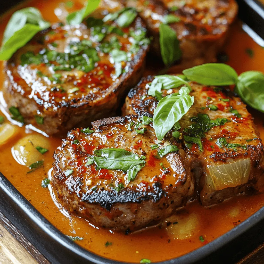 Für ein gutes steak pizzaiola rezept braucht man frische und einfache Zutaten. Die Hauptzutat ist das Steak. Ich empfehle Rindersteaks, die gut marmoriert sind. So bleibt das Fleisch saftig und zart.