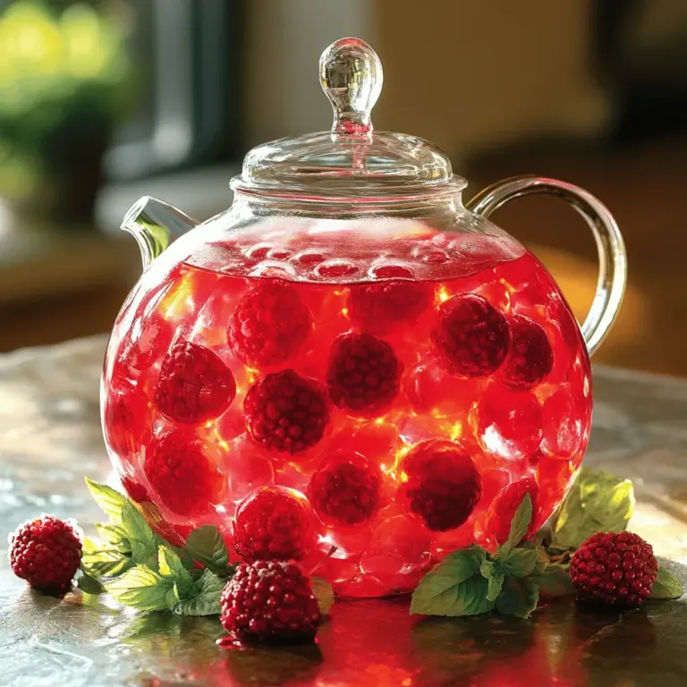 Earl Grey Himbeer Eistee ist eine erfrischende Wahl für heiße Tage. Um diesen köstlichen Eistee zuzubereiten, brauchen wir einige einfache Zutaten.