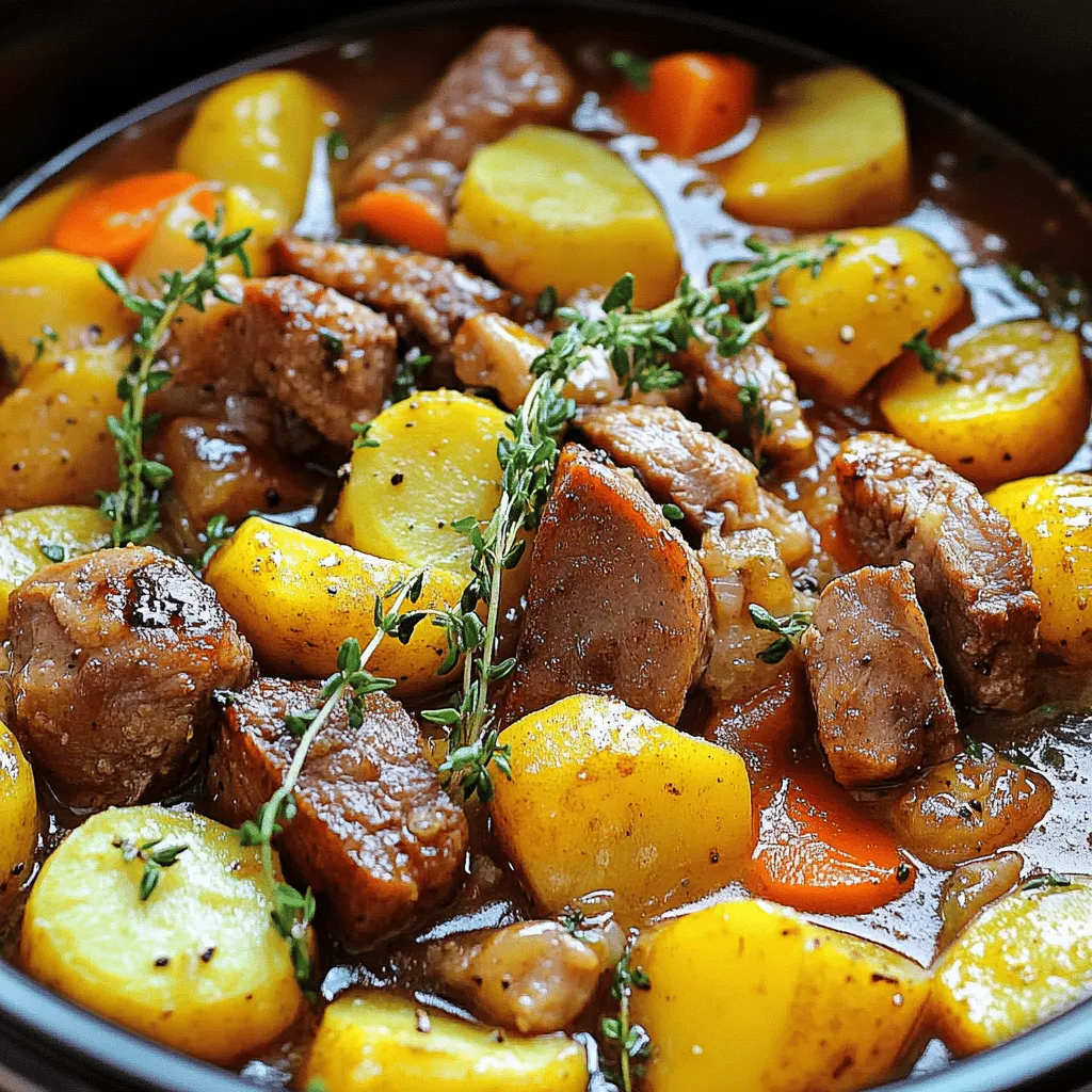 Dublin Coddle ist ein herzhaftes Gericht. Die Hauptzutaten sind einfach und lecker.
