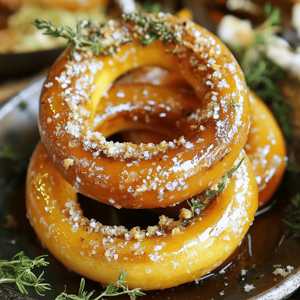 Für herzhafte Bier-Zwiebeln und knuspriges Salzfleisch brauchst du nur wenige Zutaten. Die Zwiebeln sind der Star. Ich empfehle große, süße Zwiebeln wie die Vidalia oder den weißen Typ. Diese Zwiebeln bringen viel Geschmack und Süße ins Gericht.