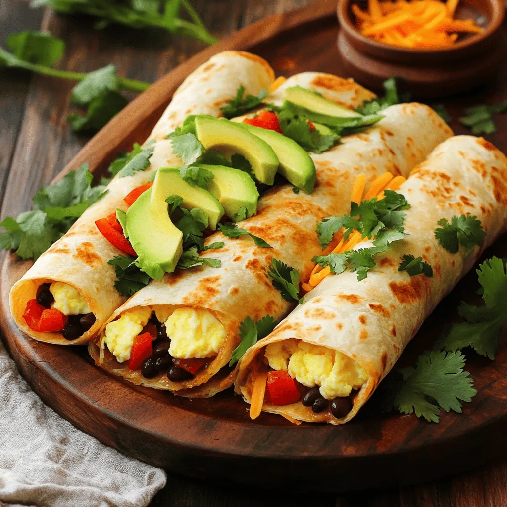 Es gibt viele kreative Wege, ein würziges Chipotle-Frühstück zuzubereiten. Ich liebe es, mit verschiedenen Zutaten zu spielen. Ein klassischer Chipotle-Frühstücksburrito ist ein echter Hit. Um ihn zuzubereiten, nehme ich große Tortillas und fülle sie mit einer Mischung aus Eiern, Gemüse und Bohnen. Du kannst die genaue Zubereitung im Full Recipe finden.
