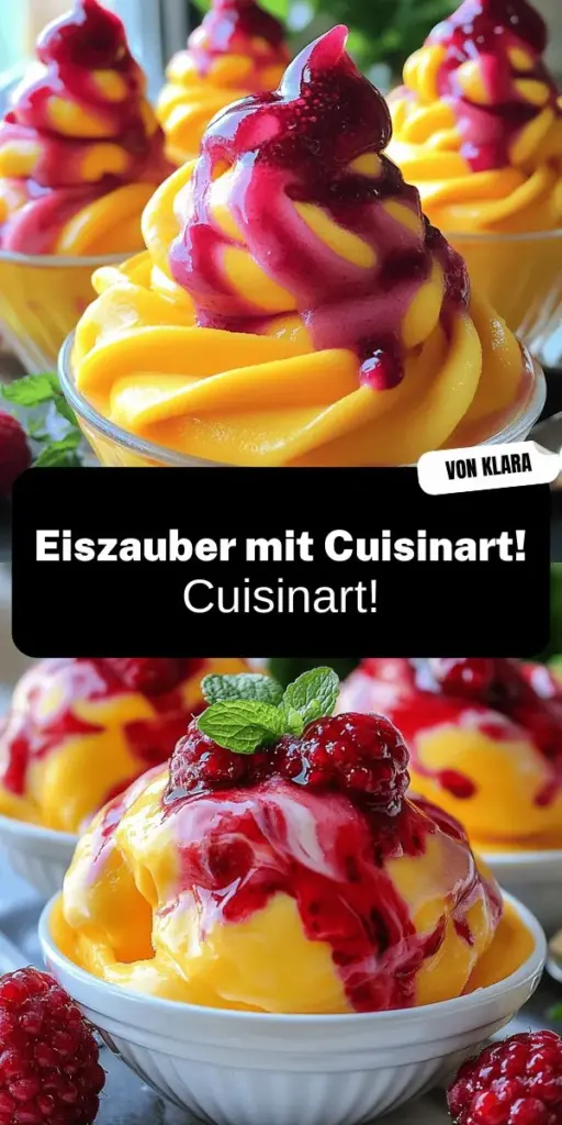 Entdecken Sie die vielseitige Cuisinart Soft Serve Eiscreme & Slushy Maker und verwandeln Sie jeden Tag in ein Eisvergnügen! In unserem Artikel finden Sie köstliche Rezepte, Tipps zur perfekten Eiskonsistenz und kreative Ideen für besondere Anlässe. Bereiten Sie schnell und einfach selbstgemachtes Eis und erfrischende Slushies zu, die jedem schmecken. Klicken Sie jetzt und tauchen Sie ein in die süße Welt der Eiskreationen!