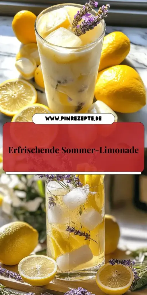 Erlebe die erfrischende Köstlichkeit der Kokos-Lavendel-Limonade mit unserem einfachen Mocktail Rezept! An heißen Tagen ist dieser Mocktail aus Kokoswasser, duftendem Lavendel und spritziger Zitrone genau das Richtige, um dich abzukühlen. Hol dir alles, was du für die Zubereitung brauchst, und entdecke kreative Variationen, um deinen perfekten Sommerdrink zu kreieren. Klicke jetzt, um das vollständige Rezept zu entdecken und deinen eigenen erfrischenden Genuss zu zaubern!