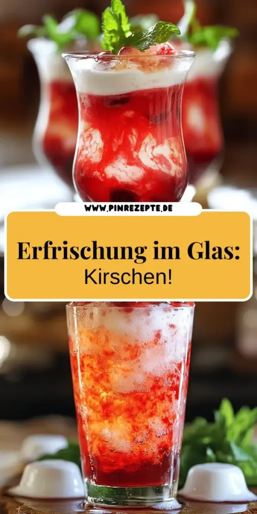 Entdecke die erfrischende Welt der Cherry Italian Cream Sodas! In meinem neuesten Blogbeitrag erfährst du, wie du dieses köstliche Sommergetränk ganz einfach selbst zubereiten kannst. Mit frischen Kirschen, Sahne und sprudelndem Wasser sorgt es für den perfekten Genuss an heißen Tagen. Lass dich von kreativen Variationen inspirieren und bringe italienisches Flair in dein Glas. Klicke jetzt und entdecke die einfachen Rezepte!