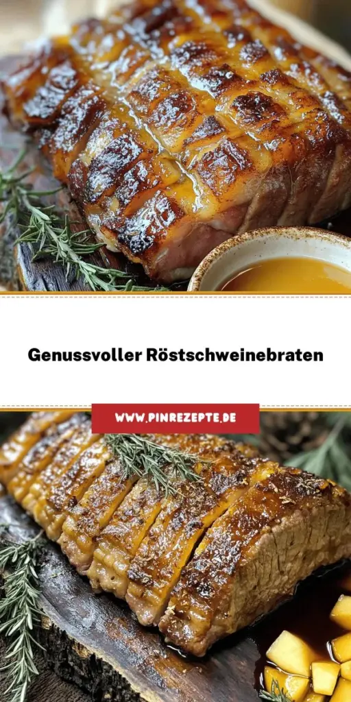 Entdecke das Rezept für einen genussvollen Rosmarin-Röstschweinebraten mit Ahorn-Apfelsoße, der dein nächstes Festmahl zum Highlight macht! Mit frischen Zutaten und einfachen Schritten zauberst du ein zartes Stück Fleisch und eine perfekt abgestimmte Soße. Dieser Braten wird deine Familie und Freunde beeindrucken. Lass dich von den Kombinationen und Beilagen inspirieren und klicke jetzt, um das vollständige Rezept zu erkunden!