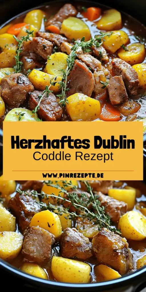 Entdecke das perfekte Rezept für Slow Cooker Dublin Coddle, einen herzhaften irischen Eintopf, der an kalten Tagen wärmt und sättigt. Mit zartem Fleisch, frischem Gemüse und aromatischen Gewürzen ist dieses Gericht leicht zuzubereiten und voller Geschmack. Lass dich von köstlichen Variationen inspirieren! Klicke jetzt und entdecke, wie einfach du dieses klassische Gericht selbst zubereiten kannst.