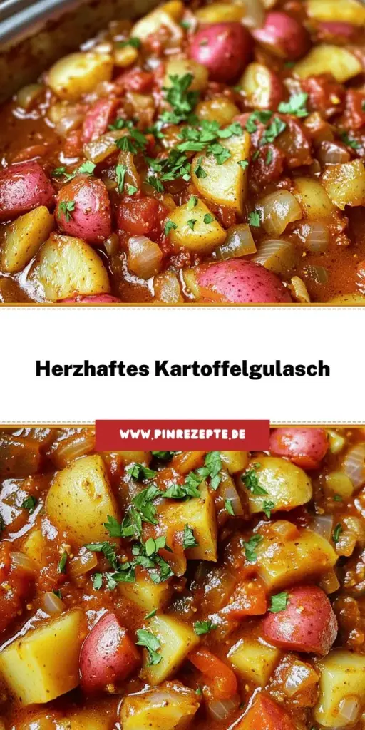 Entdecke das Beste aus der ungarischen Küche mit unserem Rezept für Saucy Hungarian Red Potato Goulash! Dieses herzhaft-köstliche Gericht vereint rote Kartoffeln, aromatische Gewürze und frisches Gemüse zu einem schmackhaften Erlebnis. In nur 45 Minuten zauberst du ein Familiengericht, das jeden begeistert. Klicke jetzt, um die Schritt-für-Schritt-Anleitung und Tipps für Variationen zu entdecken und genieße Gulasch in seiner besten Form!