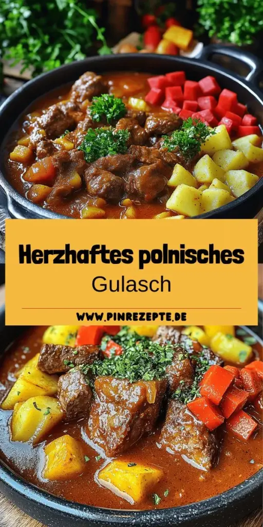 Entdecke das Geheimnis eines herzhaften polnischen Gulaschs voller Geschmack! In unserem Artikel zeigen wir dir, welche einfachen Zutaten du benötigst und wie du dieses köstliche Gericht schnell zubereitest. Lass dich von den zahlreichen Variationen inspirieren, die deiner Familie das Wasser im Mund zusammenlaufen lassen werden. Klicke hier, um die vollständige Anleitung und die besten Tipps für dein perfektes Gulasch zu erhalten!