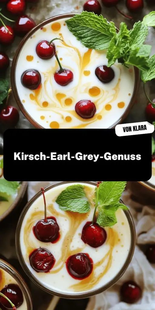 Entdecke die verführerische Kombination aus fruchtigem Kirschgeschmack und aromatischem Earl Grey in unserem Kirsch-Earl-Grey-Milchtee! Dieses einfache Rezept zeigt dir, wie du diesen köstlichen Tee zubereitest und dabei gesundheitliche Vorteile genießen kannst. Egal ob warm oder kalt, dieser Tee ist ein wahrer Genussmoment. Klicke jetzt, um die vollständige Anleitung und weitere leckere Tipps zu entdecken und deinen neuen Lieblingstee zu kreieren!