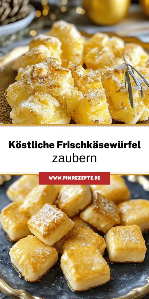 Entdecke das beste Rezept für Frischkäsewürfel mit dieser einfachen Anleitung! Dieses cremige und leckere Rezept ist perfekt für Partys, Geburtstagsfeiern oder als süßer Snack für zwischendurch. Lerne, wie du unwiderstehliche Variationen mit frischen Früchten oder Schokolade kreierst, die deine Gäste begeistern werden. Klicke hier, um die vollständige Anleitung und viele inspirierende Ideen zu entdecken und zaubere köstliche Frischkäsewürfel!