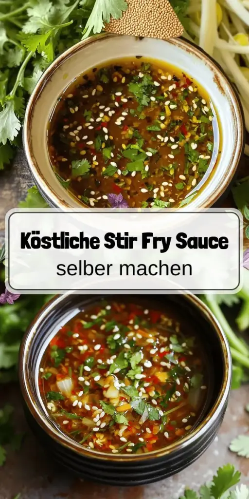 Entdecke, wie du mit einer selbstgemachten Stir Fry Sauce deine Gerichte aufpeppen kannst! Dieser Artikel bietet dir einfache und köstliche Rezepte, die du leicht anpassen kannst. Lerne die besten Zutaten kennen und erfahre, wie du gesunde Alternativen zubereitest. Egal ob für Gemüse oder Fleisch, mit unseren Tipps wird dein Stir Fry zum absoluten Hit! Klicke jetzt, um die vollen Rezepte zu entdecken und deine Kochkünste zu verbessern!