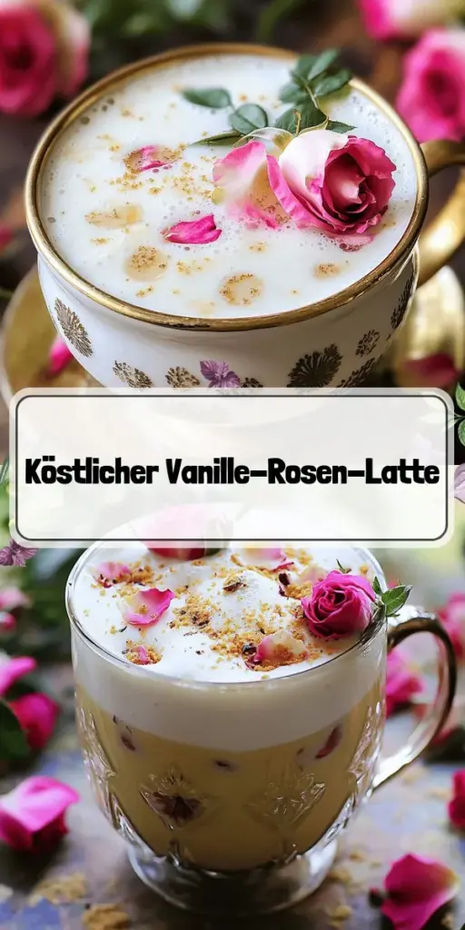 Entdecke das Rezept für einen köstlichen Vanille-Rosen-Tee-Latte, der deine Sinne verzaubert! Mit nur wenigen Zutaten und einfachen Schritten kannst du dieses aromatische Getränk zubereiten, das nicht nur lecker, sondern auch gesund ist. Lass dich von Tipps zur perfekten Zubereitung und kreativen Variationen inspirieren. Klicke jetzt und tauche ein in die wundervolle Welt des Tees!