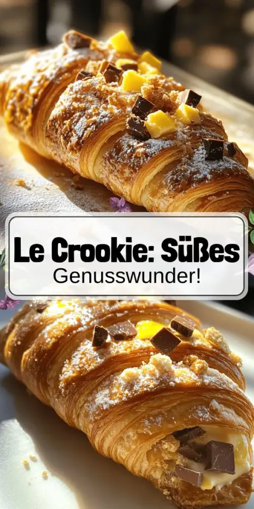 Entdecke das köstliche Rezept für Le Crookie, das perfekte Cookie Croissant! Lass dich von einfachen Schritten, kreativen Füllungen und tollen Tipps inspirieren, um ein unwiderstehliches Gebäck zu zaubern. Ob Schokolade, Früchte oder Nüsse – die Variationen sind endlos! Bereite dich darauf vor, Familie und Freunde mit diesen leckeren Snacks zu begeistern. Klicke jetzt, um das vollständige Rezept zu erkunden und deine Backkünste zu erweitern!