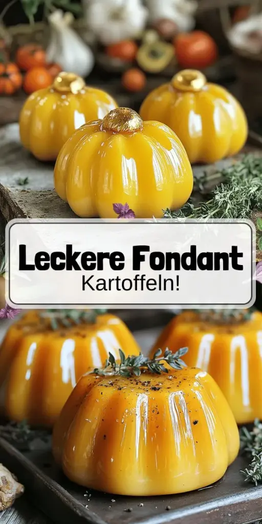 Entdecke, wie einfach du Fondant Kartoffeln zubereiten kannst! Dieses Rezept zeigt dir, wie du die perfekte cremige Textur und köstliche Aromen erreichst. Du erfährst, welche Zutaten du benötigst, und erhältst praktische Tipps, um dieses klassische Gericht zu meistern. Ideal für festliche Anlässe oder gemütliche Abende. Klicke jetzt und tauche ein in die Welt der Fondant Kartoffeln für ein unvergessliches Geschmackserlebnis!
