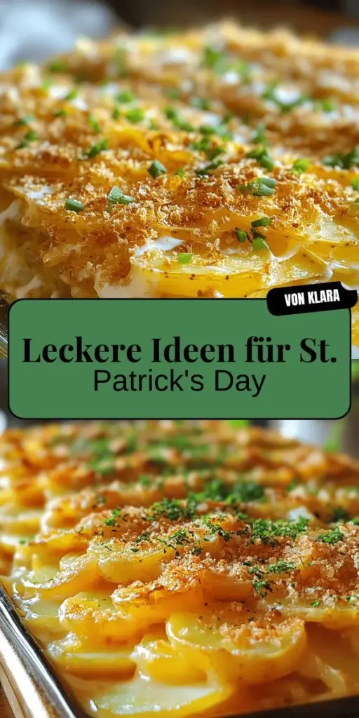 Entdecke kreative Dinner Ideen für St. Patrick's Day, die deine Feier unvergleichlich lecker machen! Von traditionellem Irish Stew über grünes Kartoffelgratin bis zu kinderfreundlichen Snacks – hier findest du einfache Rezepte, die allen schmecken. Lass dich inspirieren, wie du festliche Gerichte zauberst und den Feiertag gebührend feierst. Klicke jetzt für köstliche Rezepte und kreiere ein unvergessliches Familienessen!