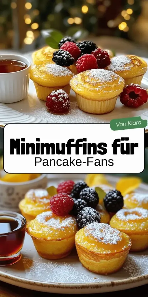 Entdecke, wie einfach die Zubereitung von köstlichen Pancake Mini Muffins ist! Diese kleinen Leckerbissen sind nicht nur fluffig und lecker, sondern auch perfekt für jeden Anlass. Mit einfachen Zutaten und Schritt-für-Schritt-Anleitungen wirst du im Handumdrehen zum Muffin-Profi. Probiere verschiedene Variationen und genieße diese süßen Snacks. Klicke jetzt, um das vollständige Rezept zu entdecken und deine eigenen Pancake Mini Muffins zu zaubern!