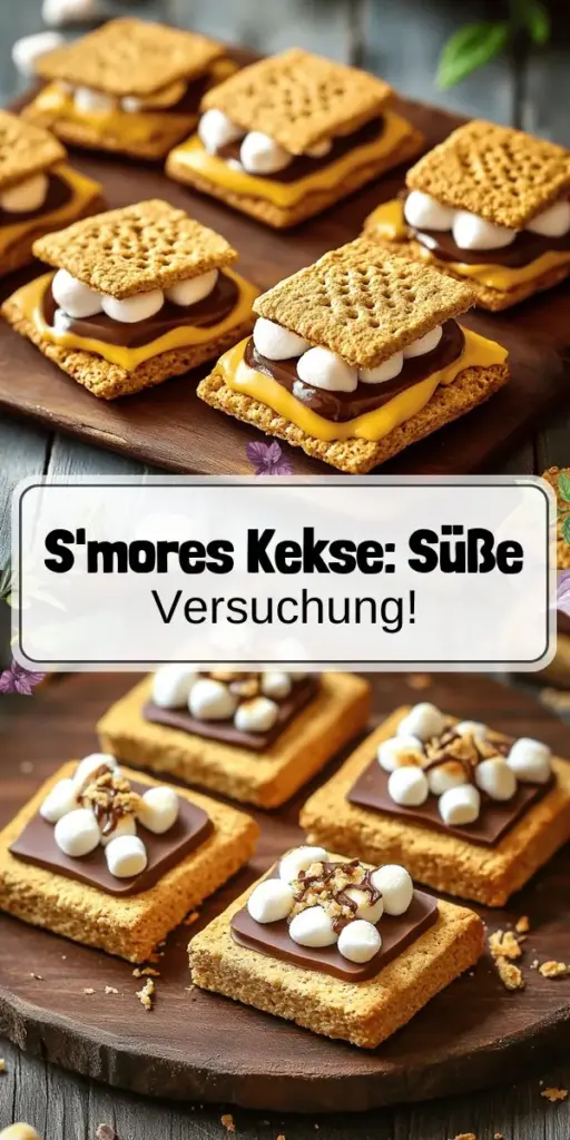 Entdecke das Rezept für köstliche S'mores Kekse, die Schokolade, Marshmallows und knusprige Kekse vereinen! Perfekt für jede Gelegenheit, sind diese Kekse schnell und einfach zuzubereiten. Lass dich von kreativen Variationen inspirieren und verbessere dein Keksbacken mit unseren hilfreichen Tipps. Bereit, deine Geschmacksknospen zu verwöhnen? Klicke jetzt und erfahre, wie du diese himmlischen S'mores Kekse machen kannst!