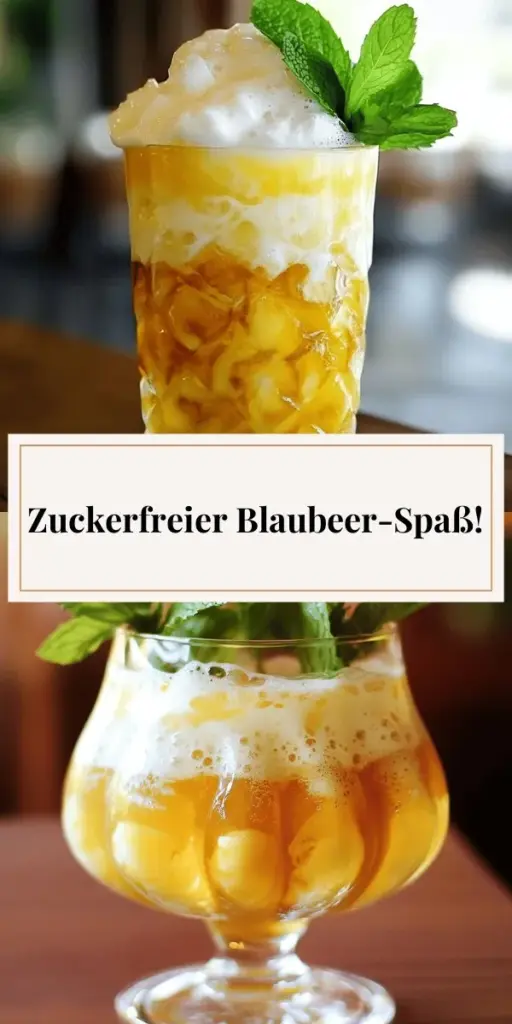 Entdecken Sie, wie Sie ein erfrischendes zuckerfreies Blaubeer Italian Cream Soda zu Hause zubereiten können! Dieses gesunde Getränk vereint den köstlichen Geschmack von frischen Blaubeeren mit sprudelndem Wasser und cremiger Mandelmilch. Ideal für heiße Tage oder als gesunde Erfrischung! Lassen Sie sich inspirieren und genießen Sie die zahlreichen Variationen. Klicken Sie jetzt, um das vollständige Rezept zu erleben!