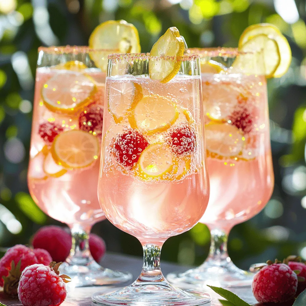 Die geschlagene rosa Limonade ist einfach und macht Spaß. Sie ist süß und spritzig. Um sie zu machen, brauchst du frische Zutaten.
