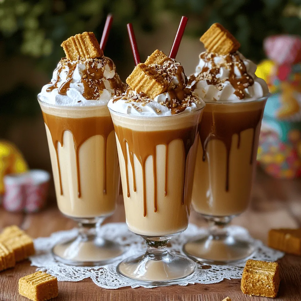 Für einen cremigen Biscoff Keksbutter-Milchshake brauche ich einige Hauptzutaten. Diese sind wichtig, um den perfekten Geschmack zu erzielen. Die wichtigsten Zutaten sind: