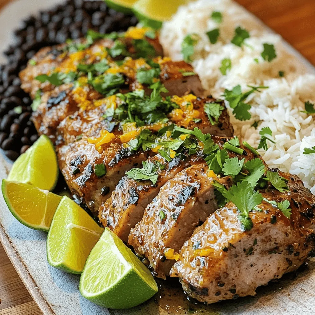 Das kubanische Mojo-Schweinefleisch Rezept ist einfach und lecker. Es hat einige Hauptzutaten, die ihm seinen besonderen Geschmack verleihen.