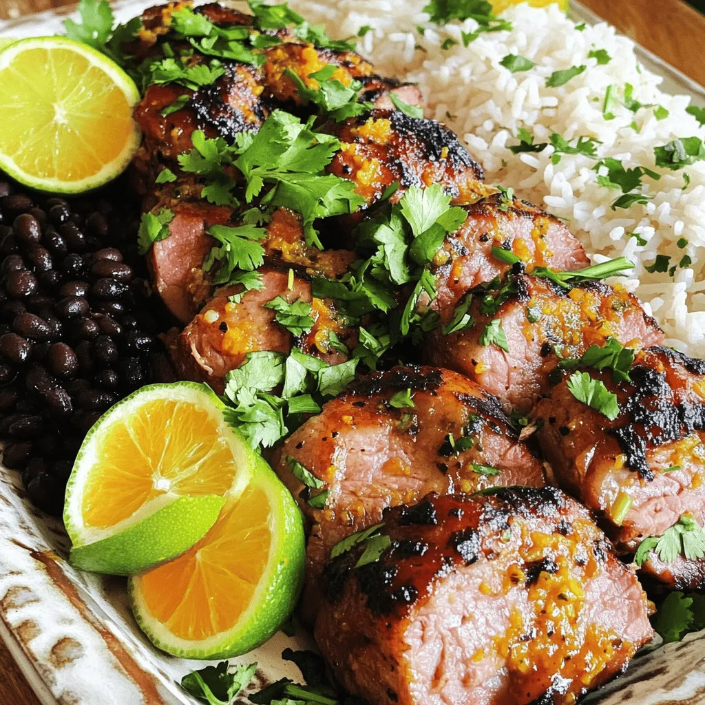 Das kubanische Mojo-Schweinefleisch Rezept ist einfach und lecker. Es hat einige Hauptzutaten, die ihm seinen besonderen Geschmack verleihen.
