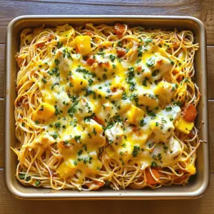 Das Monterey Chicken Spaghetti Bake hat viele leckere Zutaten. Die Hauptzutaten sind Hähnchenbrust, Spaghetti, Paprika und Tomatensauce. Diese Kombination macht das Gericht besonders schmackhaft und nahrhaft.