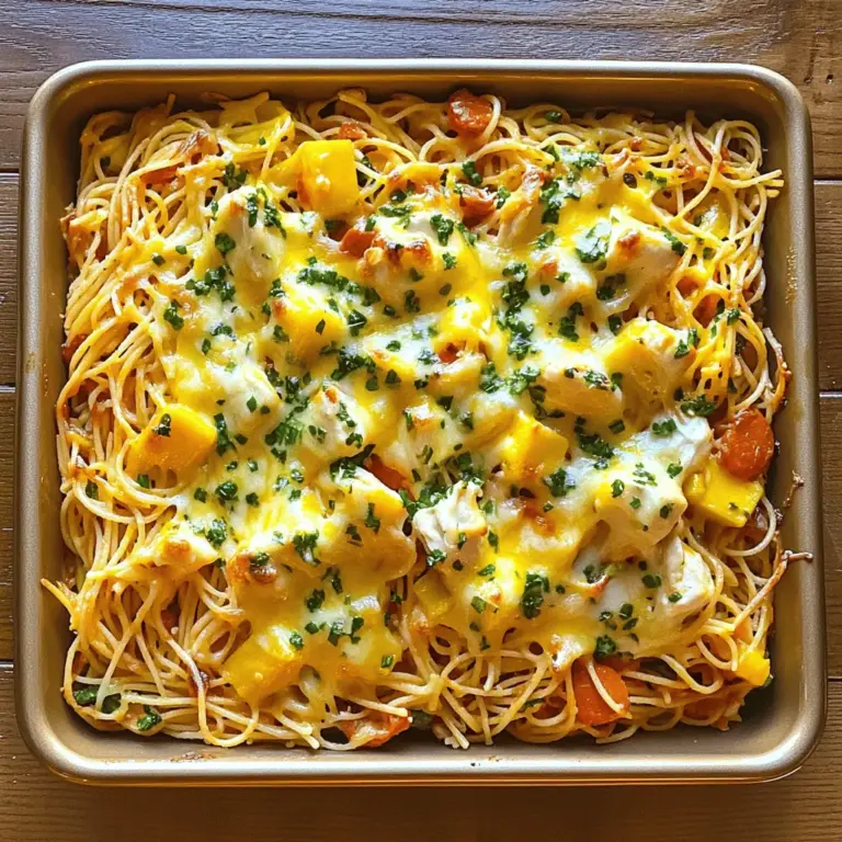 Das Monterey Chicken Spaghetti Bake hat viele leckere Zutaten. Die Hauptzutaten sind Hähnchenbrust, Spaghetti, Paprika und Tomatensauce. Diese Kombination macht das Gericht besonders schmackhaft und nahrhaft.