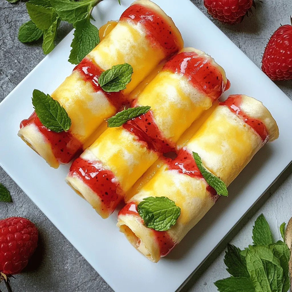 Für die Erdbeer-Cheesecake-Rollen brauchst du einige einfache Zutaten. Du benötigst große Tortillas, am besten Weizentortillas oder Vollkorn. Du brauchst auch 400 g Frischkäse, der zimmerwarm ist. Füge 200 g Puderzucker und einen Teelöffel Vanilleextrakt hinzu. Für die Füllung ist 200 ml Schlagsahne wichtig. Außerdem brauchst du 300 g frische Erdbeeren, gewaschen und in kleine Stücke geschnitten. Wenn du es süßer magst, kannst du auch 50 g Erdbeermarmelade verwenden. Minzblätter sind optional für die Dekoration.