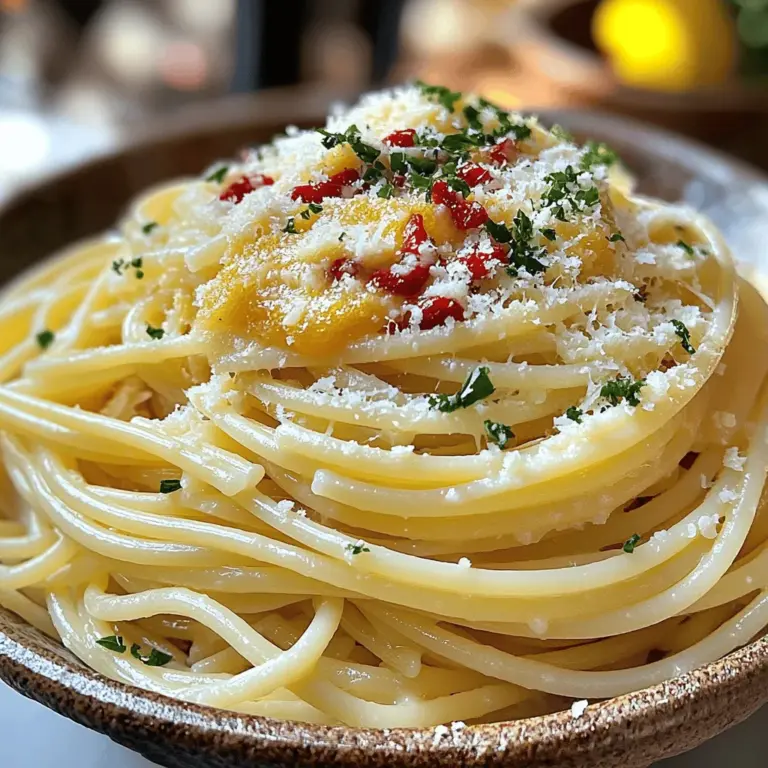 Die Knoblauchbutter-Pasta ist einfach und lecker. Du brauchst nur wenige Zutaten.