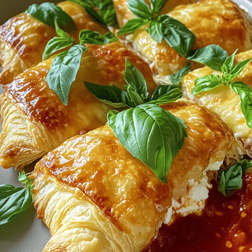 Chicken Parmesan Pillows sind einfach und lecker. Sie sind eine tolle Wahl für ein schnelles Abendessen. Um sie zuzubereiten, brauchen wir einige Zutaten.