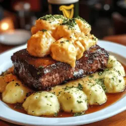 Der Guinness Rindfleisch Eintopf hat viele leckere Zutaten. Für das Fleisch empfehle ich Rindfleisch von der Schulter oder dem Schenkel. Diese Stücke sind zart und geschmackvoll. Das Fleisch sollte in Würfel geschnitten werden. So kann es gut garen.