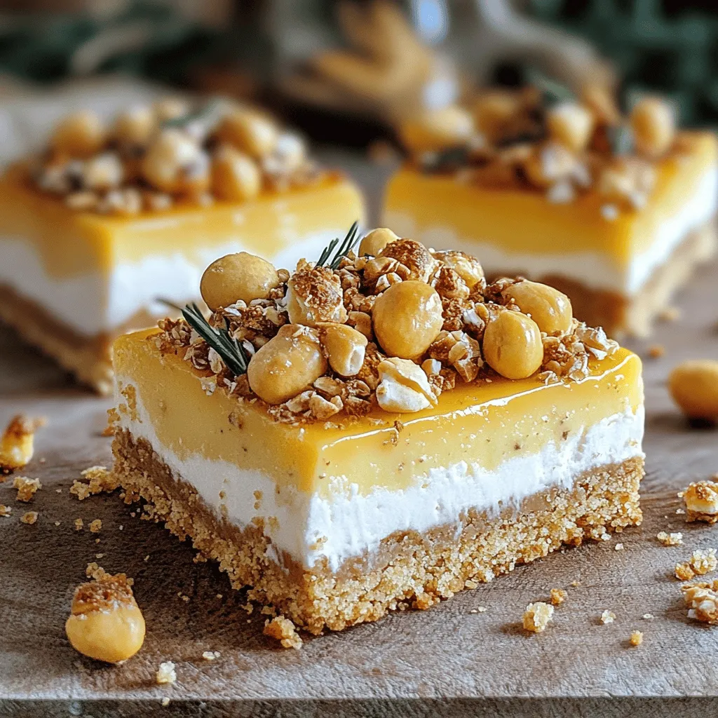 - 1 ½ Tassen Graham-Cracker-Krümel - ½ Tasse geschmolzene Butter - ¼ Tasse Zucker - 2 Dosen (je 400 g) Kürbispüree - 500 g Frischkäse, zimmerwarm