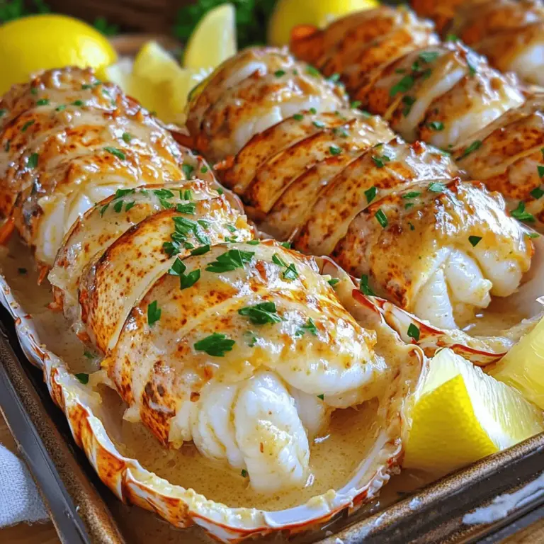 - 4 Hummerschwänze - 100 g ungesalzene Butter - 4 Knoblauchzehen, gehackt