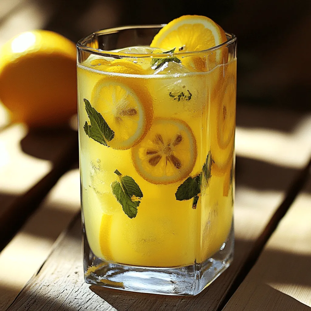 Um eine erfrischende Kondensmilch-Limonade zu machen, benötigen Sie einige einfache Zutaten. Für das Rezept für Kondensmilch-Limonade brauchen Sie eine Dose gesüßte Kondensmilch, kaltes Wasser, frisch gepressten Zitronensaft und Zucker. Sie können auch Vanilleextrakt und Eiswürfel hinzufügen. Zitronenscheiben und frische Minze sind tolle Dekorationen.