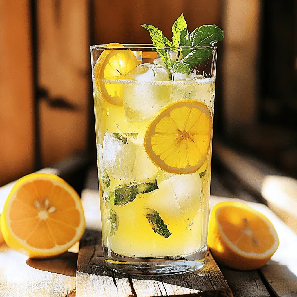 Um eine erfrischende Kondensmilch-Limonade zu machen, benötigen Sie einige einfache Zutaten. Für das Rezept für Kondensmilch-Limonade brauchen Sie eine Dose gesüßte Kondensmilch, kaltes Wasser, frisch gepressten Zitronensaft und Zucker. Sie können auch Vanilleextrakt und Eiswürfel hinzufügen. Zitronenscheiben und frische Minze sind tolle Dekorationen.