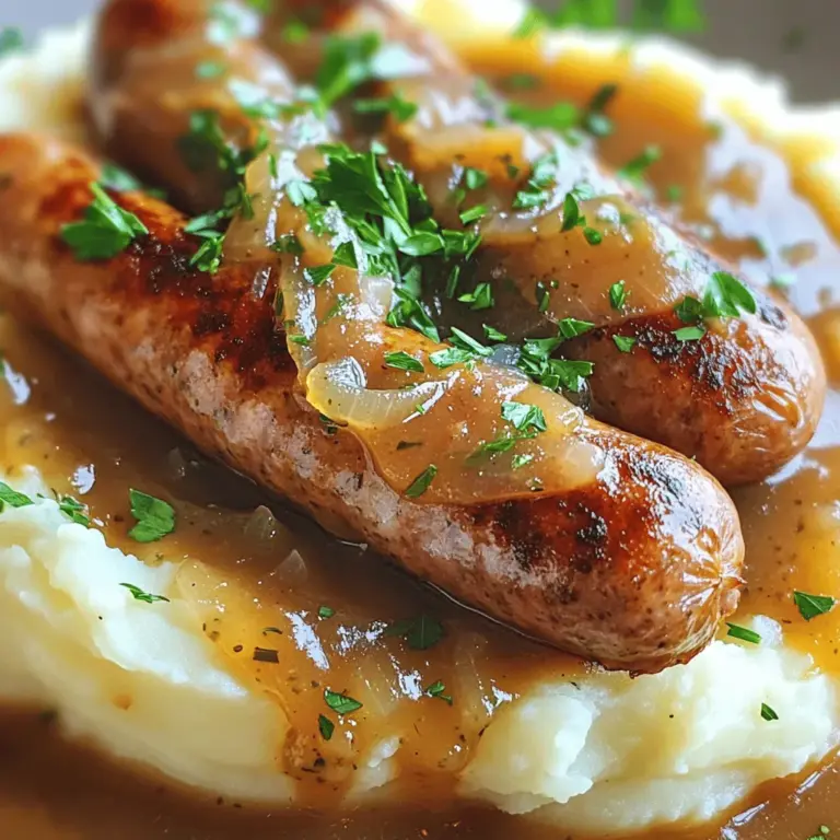 - 6 Schweinswürste (am besten mit Kräutern) - 800 g Kartoffeln, geschält und gewürfelt - 50 g Butter - 100 ml Milch