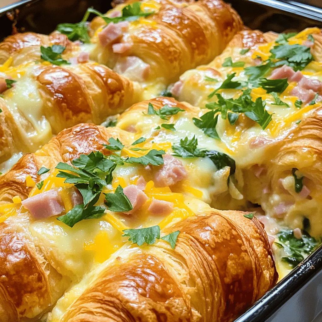 - 4 große Croissants, in Stücke geschnitten - 6 Eier - 2 Tassen Milch