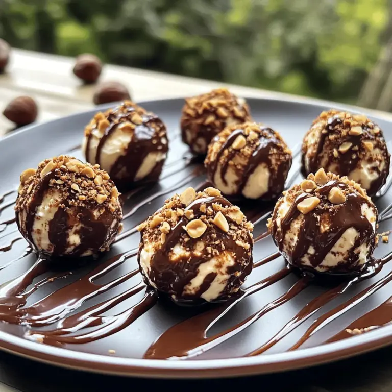 Die Hauptzutaten für die 5-Zutaten Ferrero Rocher Desserts sind einfach und lecker. Hier ist, was du brauchst: