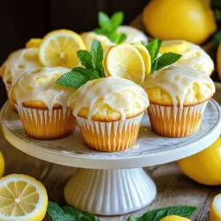 Für die leckeren Lemon Cream Cheese Muffins benötigst du:
