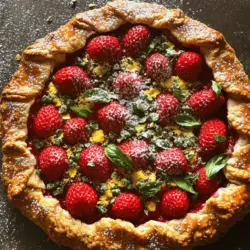 - 250g frische Erdbeeren - 1 Portion Mürbeteig - 1 Ei zum Bestreichen